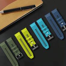 سوار بديل من السيليكون عالي الجودة بقطر 24 مم، ناعم ومتين، مريح للارتداء، سهل التنظيف، مناسب لساعات سونغتو سبارتان سبورت/رسغ HR/كاتب/كاتب HR بارو/بارو/سونتو 9 بارو/9/7/D5، قابل للتعديل، يمكن ارتداؤه للاستخدام اليومي والرياضة واللياقة البدنية