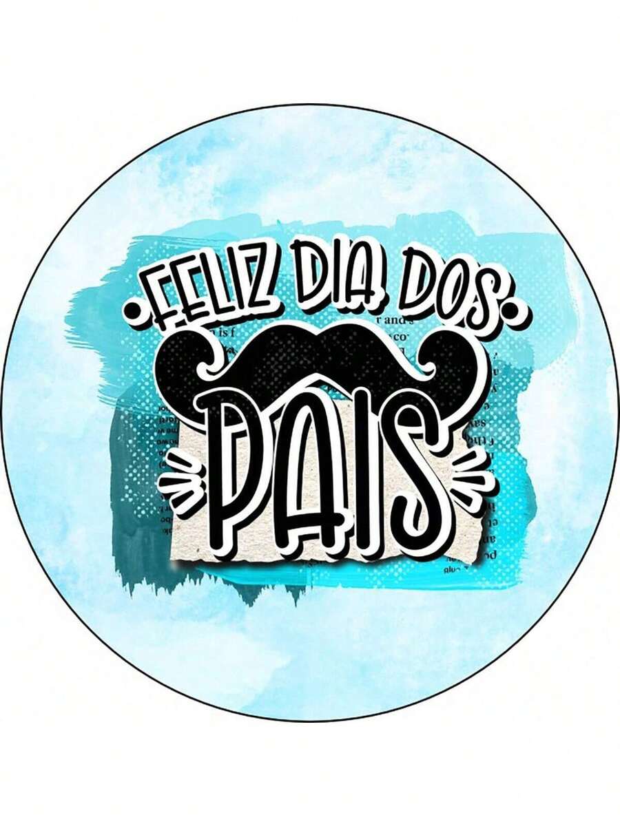 Round Party Panel With Elastic 1.50m Father's Day - PAI055 - View 1