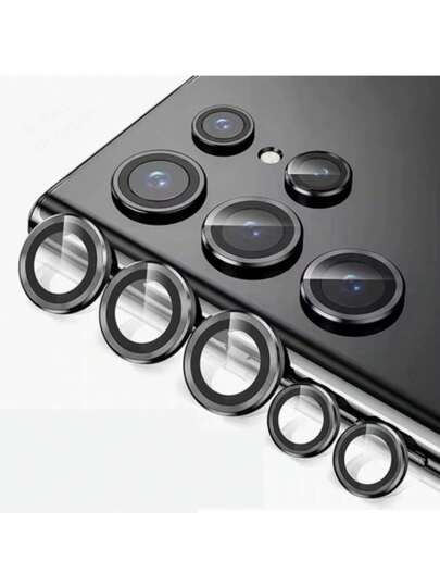 kit Pelicula Metal liso de Camera proteção Lente Compativel para  galaxy A14 A15 A34 A54 A15 A16 A35/A55 S23 S24 FE S25+ULTRA Redmi  note 12 13 14 poco x5 x6 c65 moto G14 24 15 35 85 84 75