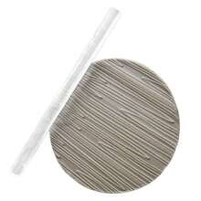 亚克力纹理擀面杖 DIY 粘土工艺工具 花朵图案泥压花擀面棍 陶瓷陶艺压花棒