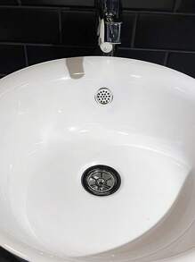 2/4pcs Plastic Bathroom Kitchen Basin Sink, Overflow Cover Ring Insert Replacement, Chrome Hole Round Drain Cap, Basin Accessory,Note That One-Size Has 4 Pcs, 1 Piece Only Has 1 Pc, And 2 Packs Only Have 2 Pieces,This Product Is Not A Universal Model. Please Confirm Whether The Product Size Is Suitable Before Purchasing