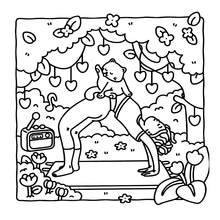 32頁[ CAT LIFE ]螺旋裝訂塗色書 Coco 成人與青少年適用，精緻厚紙，卡通舒適可愛粗線簡約圖案 Wyo 塗色書 水彩素描本 兒童玩具，緩解壓力、消磨時間，節日禮物 - 貓的生活 - 查看 10
