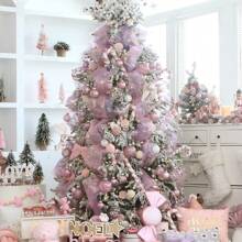 10 Pcs Clear Christmas Ball Ornaments, Champagne Gold Shatterproof Decorative Hanging Ball Ornament With Stuffed Delicate Decorations, Xmas Tree Balls For Christmas Holiday Party