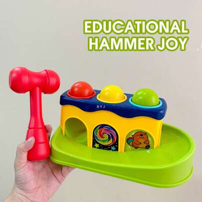 婴儿益智敲击玩具，捶打球凳敲击玩具，适合幼儿早期发展