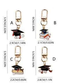 30 pièces Classic Vintage Cadeaux de remise des diplômes Mortier-planchette Matériel en alliage Attache homard/porte-clés créative, Convient pour les cadeaux de juillet Retour à l'école, Faveurs de fête de remise des diplômes, Décoration de sac, Porte-clés de téléphone/voiture, Cadeaux de la Fête des enseignants de septembre, Cadeaux pour amis, élèves, enseignants et camarades de classe