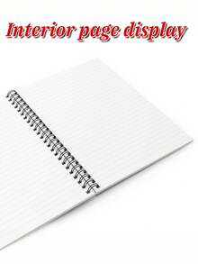 个性化返校笔记本，可定制姓名的笔记本，儿童学校笔记本日记本，学生用品，返校季学生礼物，尺寸 14.3x20.7cm，用于学校用品，返校