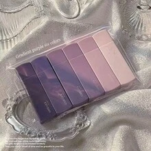 6 件套渐变色修正带套装 5 毫米 * 6 米白色修正工具办公室学校，适用于学校用品，返校 - 紫色 - 查看 7