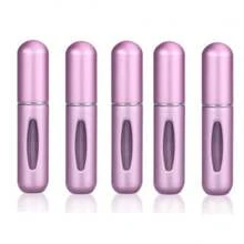 1/5pcs 5ML Refillable Perfume Atomizer Bottle, Travel Spray Perfume Bottle, Makeup Cosmetic Containers, Mini Portable Liquid Dispenser - Multicolor - View 12