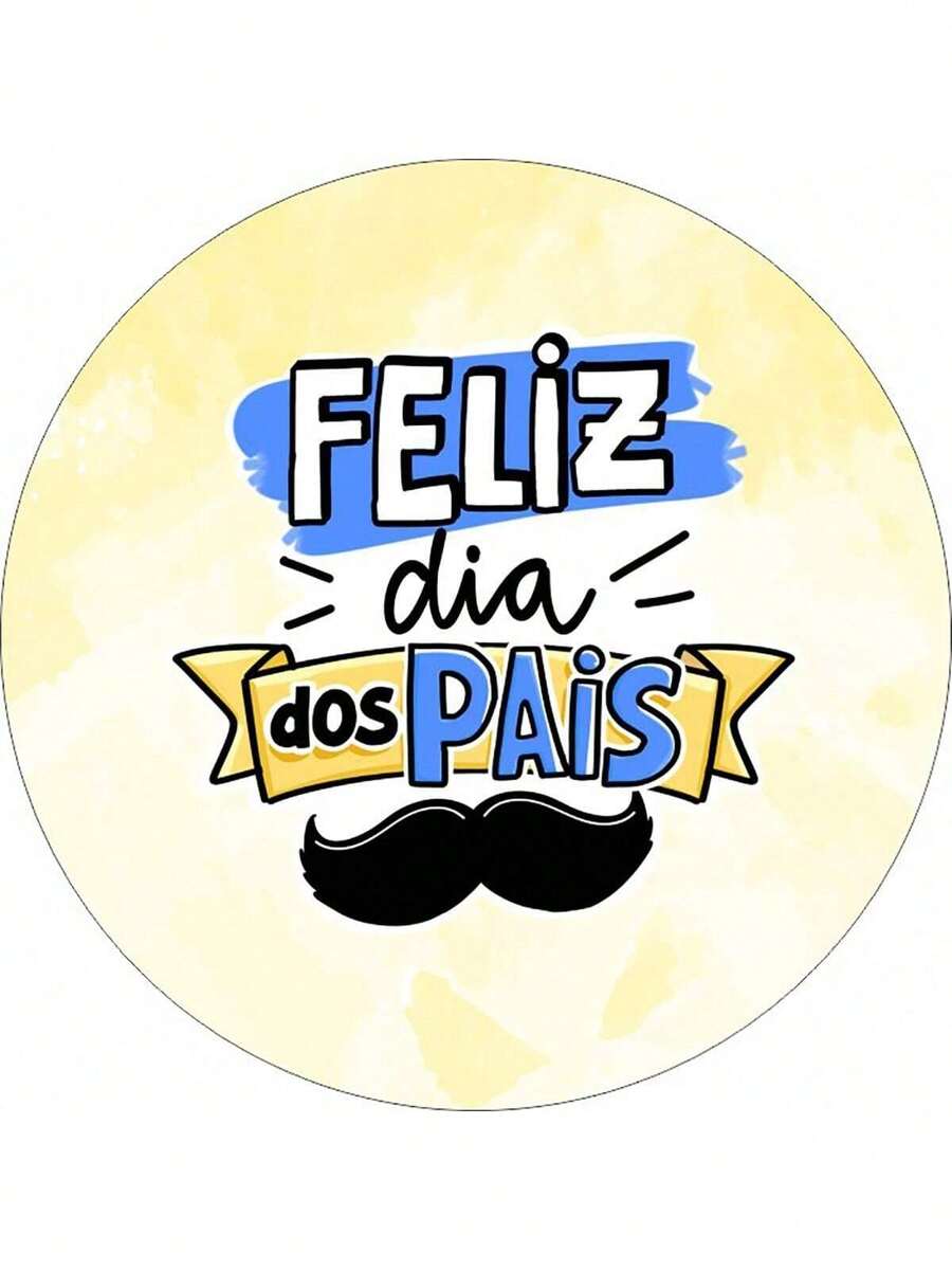 Round Party Panel With Elastic 1.50m Father's Day - PAI053 - View 1