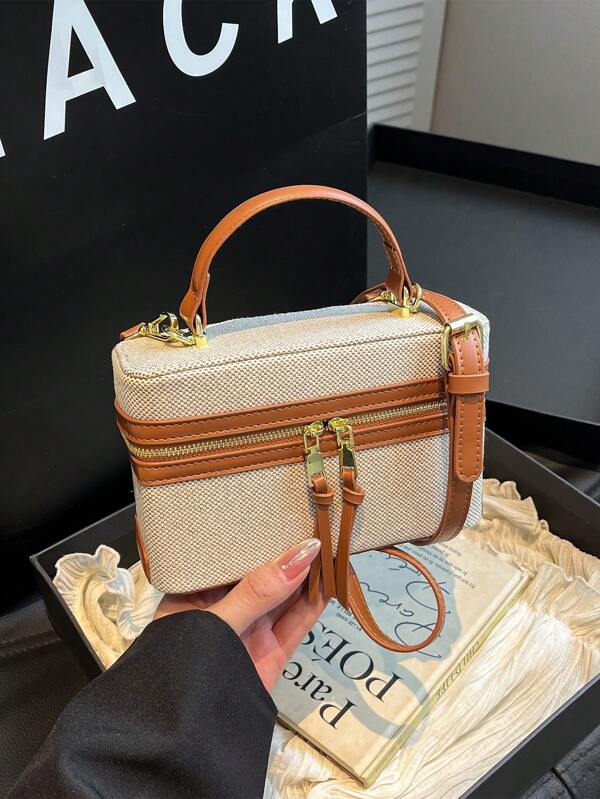 Bolsa de Estilo de Caixa de Quente para Cross-Border, Bolsa de Ombro/Transversal/Mão Feminina, Moda e Estilosa