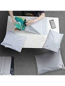 10 túi gửi hàng chuyển phát nhanh cỡ lớn, dày dặn, túi đóng gói kín, túi lưu trữ hàng hóa, phong bì gửi quần áo, thích hợp làm quà tặng Ngày của Mẹ, lễ tốt nghiệp, đồ dùng học tập, mùa tựu trường. - Nhiều màu - Xem 4