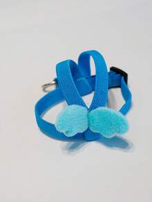 1 件装鹦鹉背带可调节宠物鸟背带牵引绳户外飞行训练绳牵引绳防咬弹性带适用于鹦鹉凤头鹦鹉金刚鹦鹉 - 彩色 - 查看 9