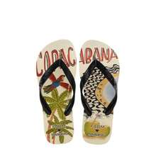 Havaianas X FARM Rio Copacabana Water Resistant Flip Flop |  | Women Flip-Flops - màu đen - Xem 3