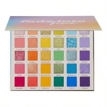 YQQ ColourPop Fade Into Hue Eyeshadow Palette MultiColor Eye Makeup Palette With Matte Metallic Glitter Finishes HighPigment Eye Makeup With A LongWearing Formula 0.8 Oz THM6413 - FadeIntoHue - 查看 1