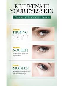 5pcs/Pack Collagen/Cherry Blossom Water Gel Eye Masks, Moisturizing & Nourishing Gel Eye Patches, Tightening Skin, Fading Dark Circles & Fine Lines, Brightening Complexion - Multicolor - View 10