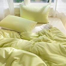 Duvet Covers Sets - 冰絲-水綠乳酪 - 查看 4