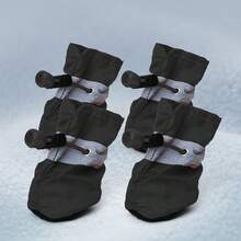 4pcs Small Dog Waterproof Shoes To Protect Paws And Keep Them Dry