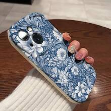 Funda para teléfono (1 unidad) azul. Elegante y única funda con diseño ondulado 3D. Fundas para celular de moda para phone 11, 12, 13, 14, 15, 16 Plus, Pro, Promax, XSMAX, XS/X. Diseño ondulado electrochapado. Alta gama, calidad superior. - Blanco marfil - Ver 3