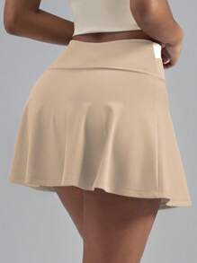 Soyun Women's Sports Skirt Color Matching 2 In 1 Light And Suitable For Outdoor Activities Travel And Gym