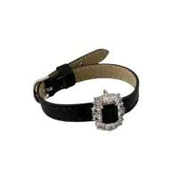 Pulseira com fivela de zircônia, 1 peça, para meninas, estilo INS, doce e descolado, pulseira temperamental de alta qualidade, nova joia de pulso adequada para mulheres usarem