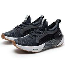 Under Armour HOVR Phantom 3 SE ELVTE 女款轻便透气跑步鞋，适合日常健身和慢跑，款式 3026648 - 黑色/灰色 - 查看 3