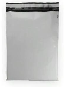 10 EcoSwift 12 X 16 White Large Poly Mailer Size  5 Self Sealing Envelopes Plastic Mailing Bags 12x16 1.Mil - 1 - View 2