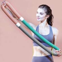 1 件健身呼啦圈，理想的礼物之选，腹部塑形，减肥不伤腰，女士纤细腹部和小腹，灵活的弹簧健身呼啦圈，健身减肥礼物送给女朋友