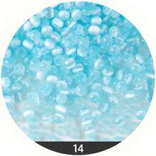 4毫米/140颗A级疗愈宝石、蛋白石珠、日光石珠、水晶石珠、合成猫眼珠、能量石、圆形散珠、半宝石水晶珠，适用于制作DIY手链项链