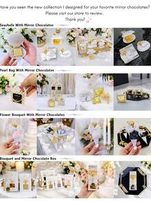 1pc 30pcs 50pcs. Nhãn hiệu sô cô la tùy chỉnh, Văn bản tùy chỉnh, (Không chứa sô cô la) Giảm giá sô cô la cho tiệc sinh nhật, Giảm giá sô cô la Plexiglass cá nhân hóa cho tiệc sinh nhật, Trang trí bàn sinh nhật - Xem 6