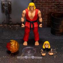 Juguetes Jada -  II Figura de acción Chun Li Cammy Bison de 6 pulgadas, escala 1:12 coleccionable - Incluye cabezas, manos e accesorios intercambiables, juguetes para adultos, a partir de 14 años, nostalgia de videojuegos clásicos, regalo para niños 1 set - Multicolor - Ver 6