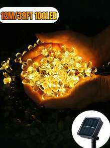 20/50/100 LED 太阳能灯串 - 户外太阳能灯串，适用于花园和庭院围栏、圣诞树装饰、8 种照明模式、IP65 防水、具有童话般的照明环境 - 防风、节能、易于安装，适用于婚礼、派对、家庭、草坪、万圣节、圣诞节和节日装饰（暖白/白色/彩色/紫色）