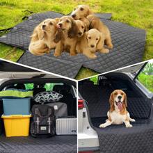 Pet Car Seat Cover, Cargo Liner, Trunk Mat - Scratch Resistant, Wear-Resistant, Easy Installation, Suitable For Luggage And Cargo Organization, Essential Car Protection Accessory, Applicable For All Seasons