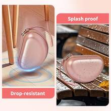 ALKOO Travel Hard Carrying Case Compatible WithBe/A/T/S/ Solo 4/ Studio Pro/ Solo3/ Studio3/ Solo2/ Solo Pro Bluetooth On-Ear Headphones (Box Only) - Champagne - View 6