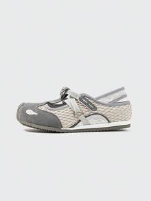 MASKERT Women's Multifunctional Fashionable Casual Sports Shoes With Mesh And Rubber Soles For Daily Wear, Comfortable And Breathable - 灰色 - 查看 5