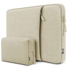 ZYB Funda para portátil de 13 a 16 pulgadas compatible con MacBook Air 13 15 M1 M2 2012-2023/MacBook Pro 13 14 15 16 2010-2022/HP Chromebook 14-15.6/Surface Notebook, a prueba de golpes y resistente al agua, con bolsillo para accesorios
