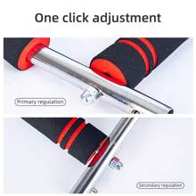 Twister Arm Trainer - Verstelbare weerstand arm- en borsttrainer, draagbare onderarmversterker met afneembaar ontwerp, Power Twister Bar voor thuisgym, buiten- en kantoortraining