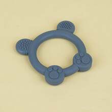 硅胶婴儿牙胶，3D凸点按摩出牙棒，6个月以上咀嚼玩具，0-6个月防吞咽抓握设计出牙玩具，易于清洁，持久柔软，适合牙龈