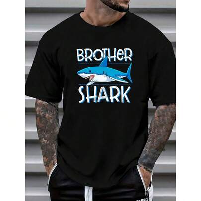 180g Pure Cotton Brother Shark Shirt  Shark Shirt  Shark Gifts  Funny Sharks  Shark Tshirt  Shark Lover  Shark Family Shirts  Tank Top  Hoodie