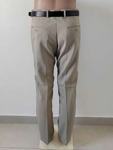 Men's Dress Pants - 米色 - 查看 2