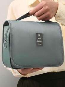 Travel Makeup Bag Waterproof Toiletries Organizer High Quality Women Neceser Bathroom Hook Wash Pouch Hook Storage Bag Bag For School School Accessories School Stuff Travel Essentials Holiday Vacation Duffle Bag Luggage Suitcase Travel Bag For Women