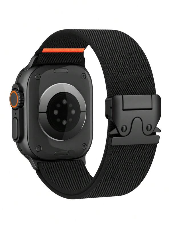 Unbeinst Cinturino sportivo elastico compatibile con Ultra/Series 2, misure 49mm, 46mm, 45mm, 44mm, 42mm, 41mm, 40mm, 38mm, adatto a uomo e donna, cinturino in nylon regolabile con fibbia a paracadute, in morbido tessuto compatibile con Series 10, SE, 9, 8, 7, 6, 5, 4, 3, 2, 1