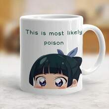 Apothecary Diaries MaoMao Mug, This Is Most Likely Poison, Funny Cute Anime Mug, Ceramic Mug, Otaku Fan - Ani10067 Drinkware Beverage - trắng - Xem 6