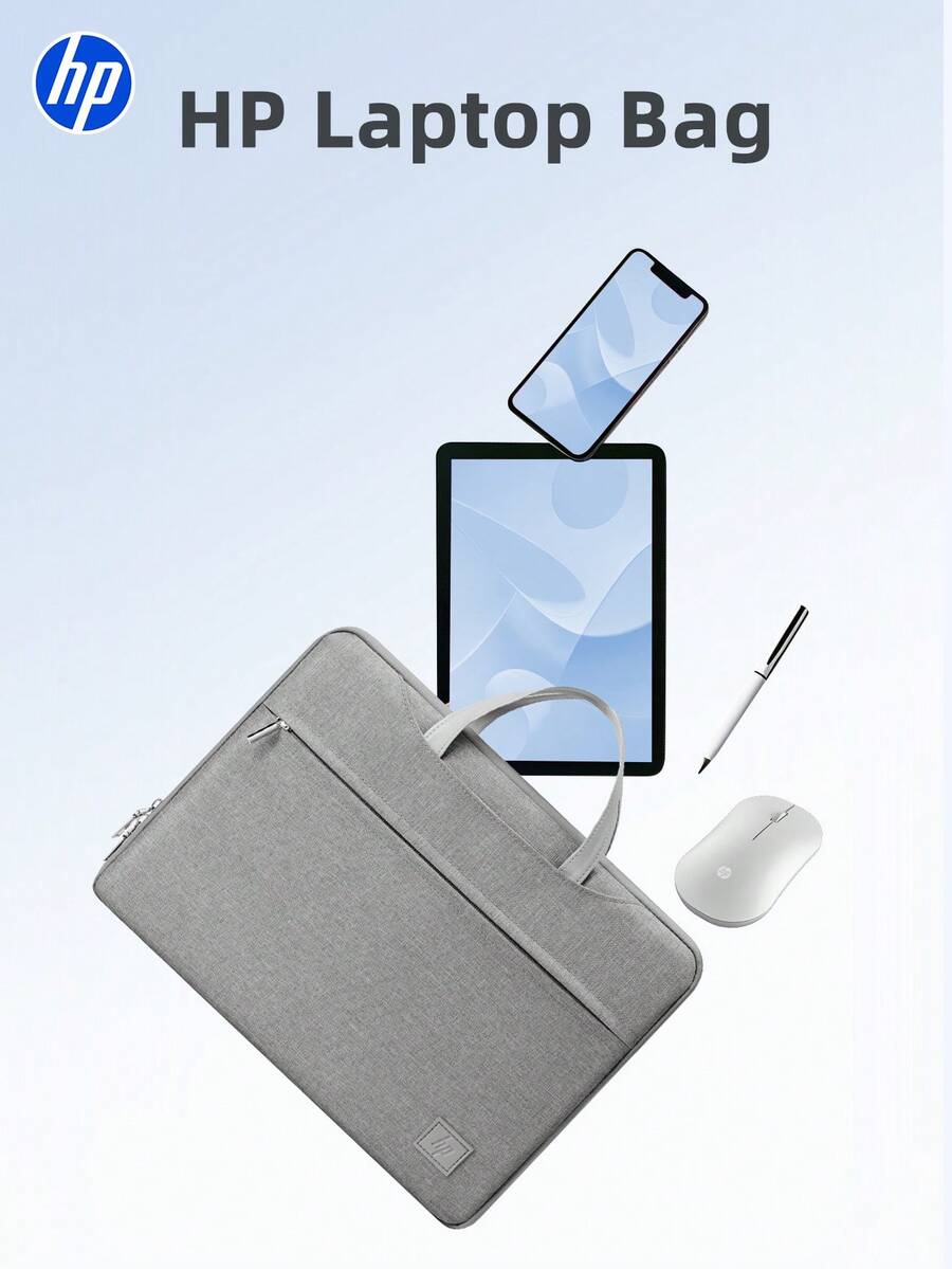 HP Laptop Portable Sleeve For 13/14 Inch Air Pro M1 M2 M3 Surface Laptop Bag Accessory Waterproof Case Black/Gray/Apricot Back To School Season