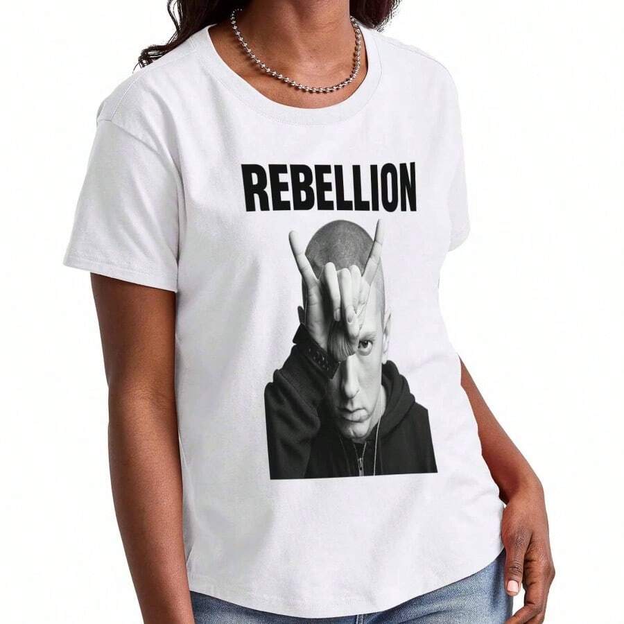 Women T-Shirts - 白色1 - 查看 1