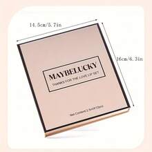 12件/套书本风格丝绒哑光液体唇膏圣诞礼物套装持久不沾杯不褪色闪光裸色唇彩感谢爱唇膏套装 - 12 Colors/Set - 查看 7