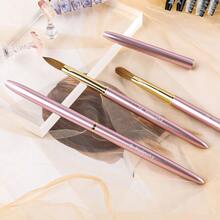 科林斯基亚克力美甲刷 #12 - 亚克力美甲刷，适用于家庭和美甲沙龙的专业美甲DIY，亚克力粉美甲刷（粉色） - 粉色 - 查看 11