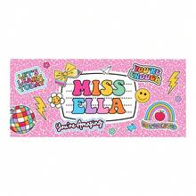 Borrador personalizado para pizarra blanca de profesor, borrador de pizarra negra personalizado, regalo de apreciación al maestro, borrador de maestro con nombre, regalo para maestros - Multicolor - Ver 11