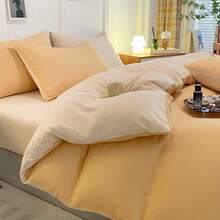 Duvet Covers Sets - 雙拼-炭烤起司 - 查看 12