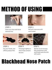 10/30 Pcs Blackhead Remover Nose Strips, Deep Cleansing Pore Strips, Nose Mask, Peel-Off T-Zone Patch, Instantly Unclogs Pores, Removes Blackheads & Whiteheads, Skincare Treatment For Men & Women, Self-Care Gift