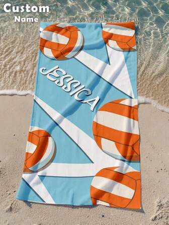 1PC Customized Name Ocean Beach Towels,Personalized Kids Beach Towel,Summer Birthday Gift For Kids,Custom Name Beach Towel,Custom Beach Towel For Girls/Boys,Perfect For Outdoor Beach Travel Swimming Gym Yoga, Beach Accessories,Custom Beach Towel For Friends,Multiple Sizes Of Beach Towels To Choose Froml
